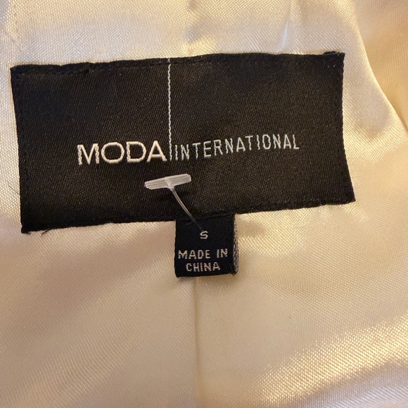 Moda International Off-White Teddy Jacket - Picture 10 of 10